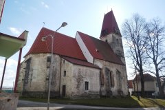 pohled zezadu zleva