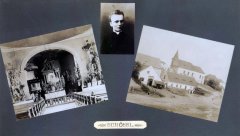 starší foto kostela a jeho interiéru