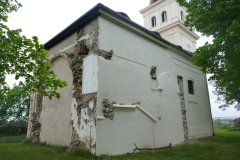 pohled zezadu zleva