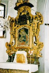 boční oltář Panny Marie