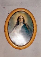 výzdoba interiéru - obraz Panny Marie