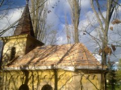 oprava střechy kaple