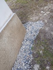 odvodnění kolem kaple