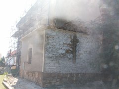 pohled na přístavek zezadu zprava