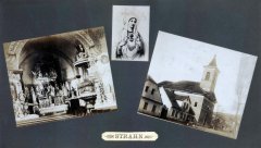 starší foto kostela a jeho interiéru