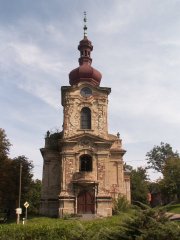 průčelí kostela