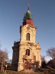 průčelí kostela