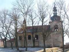 pohled zleva