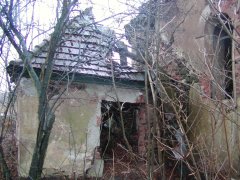 pohled na přístavek zepředu