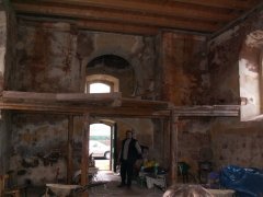 pohled do interiéru - přední část