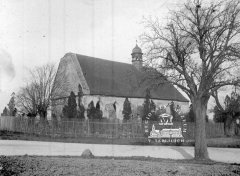 historické foto kostela