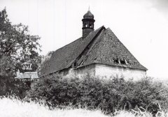 historické foto kostela