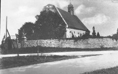 historické foto kostela