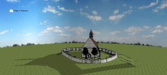 vizualizace kostela
