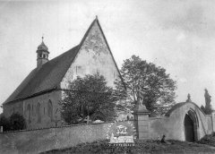 historické foto kostela