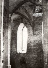 historické foto interiéru kostela