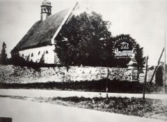 historické foto kostela