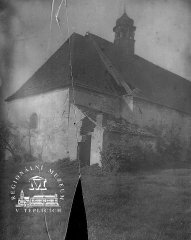historické foto kostela