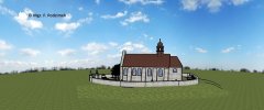 vizualizace kostela