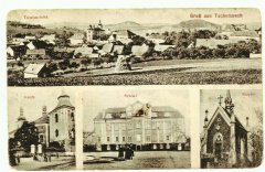 historické foto kaple (vpravo dole)