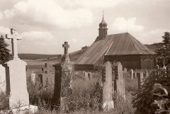 kostel ještě na původním místě