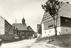 kostel ještě na původním místě