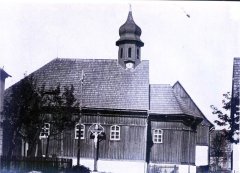 kostel ještě na původním místě