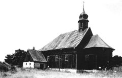 kostel ještě na původním místě