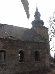 pohled na přední část zleva