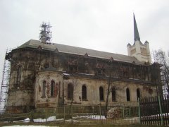 pohled zleva