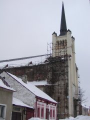 pohled na přední část zleva