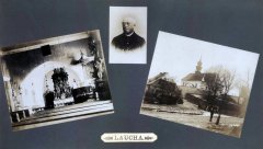 starší foto kostela a jeho interiéru