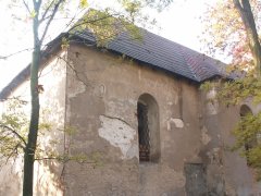 pohled na zadní část zleva