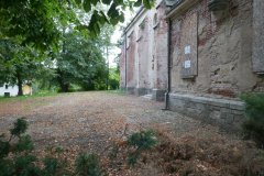 nové odvodnění kostela