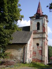 pohled na přední část zleva