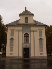 průčelí kostela