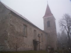 pohled na pravou stěnu