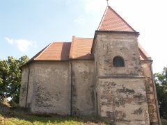 pohled zleva