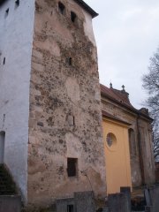 pohled na levou stěnu zezadu