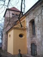pohled na levou stěnu