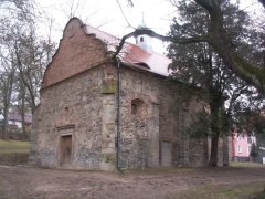 pohled zepředu zprava - nová střecha