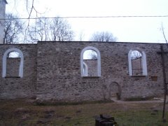 pohled na levou stěnu