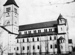 historické foto kostela