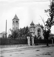historické foto kostela