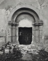 starší foto kostela - vchod