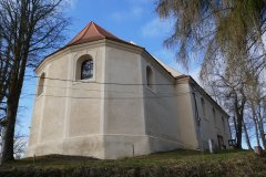 pohled zezadu zleva