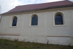 pohled na pravou stěnu