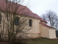 pohled na pravou stěnu