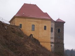 pohled zprava