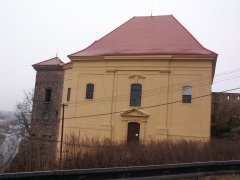 pohled zleva